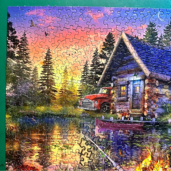 Cabin puzzle complete 500 piece - Picture 4 of 12
